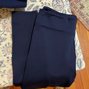 Women’s High-Waist thermal wear climate right Navy blue Leggings
